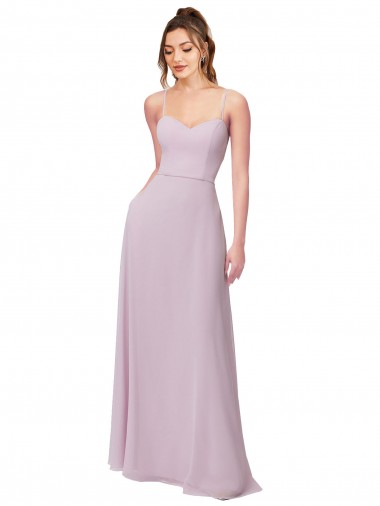 Melhores Sem Mangas Brilho Rosa Linha A Amor Vestidos de Madrinha
