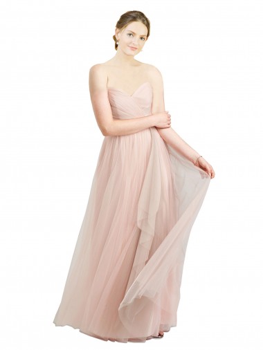 Melhores Sem Mangas Rosa Linha A Amor Vestidos de Madrinha